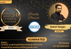 Satish Dargan, GM of Rudraksh Club & Resort, Nominated for India’s 50 Best General Managers 2025