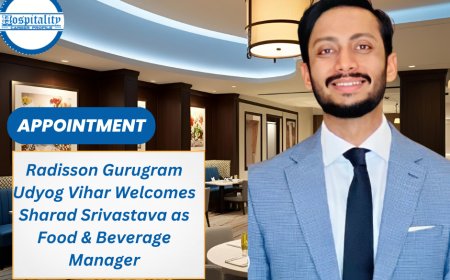 Radisson Gurugram Udyog Vihar Welcomes Sharad Srivastava as Food & Beverage Manager