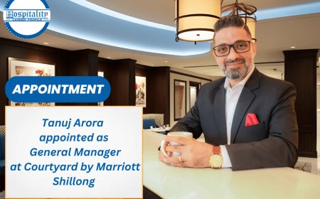 Tanuj Arora appointed as General Manager at Courtyard by Marriott Shillong