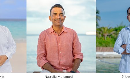 Atmosphere Core promotes Nasrulla Mohamed, Sribanta Acharya, Leroy Colin Dias as Resort Managers