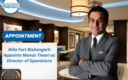 Alila Fort Bishangarh Welcomes Manas Tiwari as Director of Operations