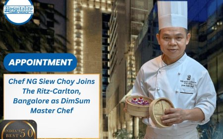 Chef NG Siew Choy Joins The Ritz-Carlton, Bangalore as DimSum Master Chef