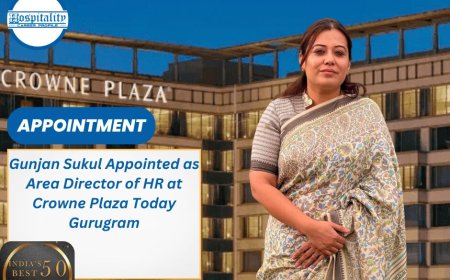 Gunjan Sukul Appointed as Area Director of HR at Crowne Plaza Today Gurugram