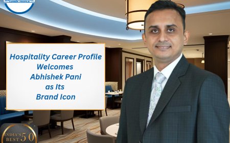 Hospitality Career Profile Welcomes Abhishek Pani as Its Brand Icon