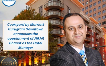 Courtyard by Marriott Gurugram Downtown announces the appointment of Nikhil Bhanot as the Hotel Manager
