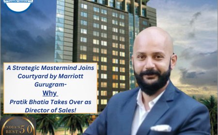 A Strategic Mastermind Joins Courtyard by Marriott Gurugram- Why Pratik Bhatia Takes Over as Director of Sales!