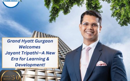 Grand Hyatt Gurgaon Welcomes Jayant Tripathi—A New Era for Learning & Development!
