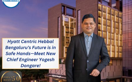 Hyatt Centric Hebbal Bengaluru’s Future is in Safe Hands—Meet New Chief Engineer Yogesh Dongare!