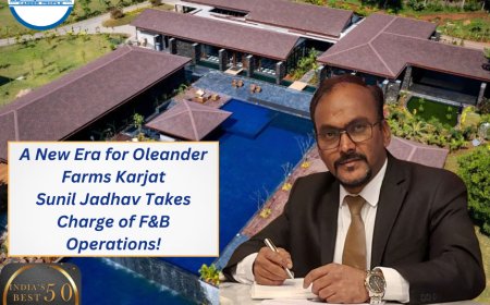 A New Era for Oleander Farms Karjat—Sunil Jadhav Takes Charge of F&B Operations!