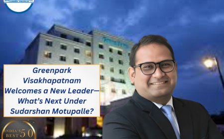 Greenpark Visakhapatnam Welcomes a New Leader—What’s Next Under Sudarshan Motupalle?