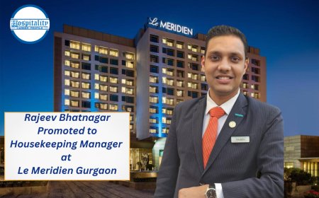Rajeev Bhatnagar Promoted to Housekeeping Manager at Le Meridien Gurgaon