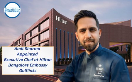 Amit Sharma Appointed Executive Chef at Hilton Bangalore Embassy Golflinks