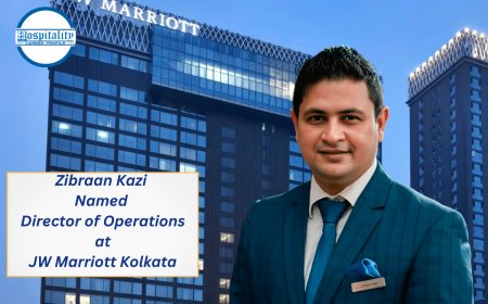 Zibraan Kazi Named Director of Operations at JW Marriott Kolkata