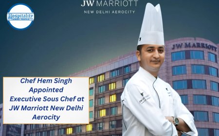 Chef Hem Singh Appointed Executive Sous Chef at JW Marriott New Delhi Aerocity