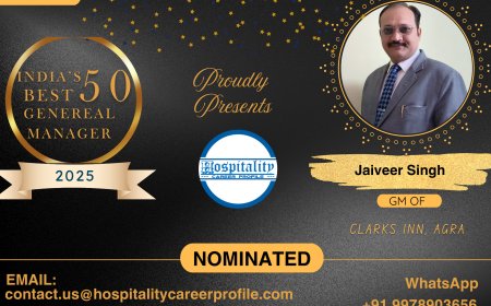 Jaiveer Singh, GM of Clarks Inn, Agra, Nominated for India’s 50 Best General Managers 2025