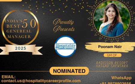 Poonam Nair, GM of Radisson Resort Hatgad Saputara, Nominated for India’s 50 Best General Managers 2025