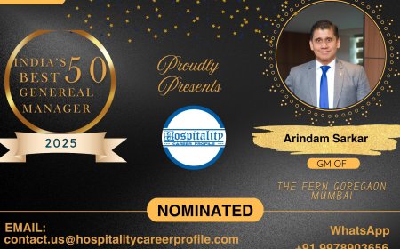 Arindam Sarkar, GM of The Fern Goregaon Mumbai, Nominated for India’s 50 Best General Managers 2025