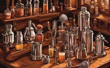 Types of Bar Utensils and Equipment Used