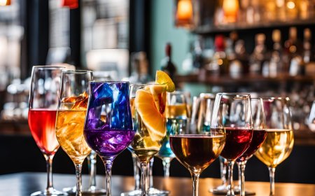 Types Of Glassware Used In Bar’s, Restaurants & Coffee Shops
