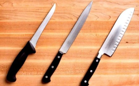 Different Types Of Knives Used at Hotel Or Restaurant