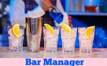 Bar Manager Job Description - Everything you Need to Know