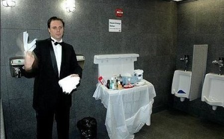 Hotel Public Restroom or Toilet Cleaning Procedure