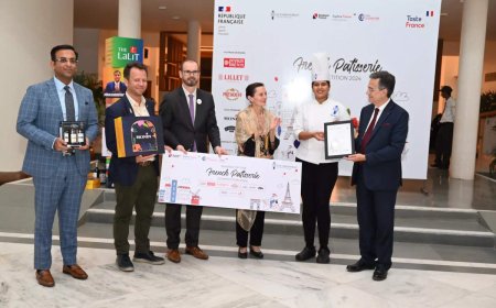 Business France India, LCB Gurugram India, Indo-French Chamber of Commerce celebrate excellence in French patisserie