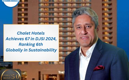 Chalet Hotels Achieves 67 in DJSI 2024, Ranking 6th Globally in Sustainability