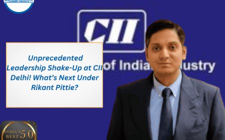 Unprecedented Leadership Shake-Up at CII Delhi! What’s Next Under Rikant Pittie?