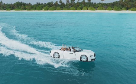 Sleek way to cruise lagoon in style