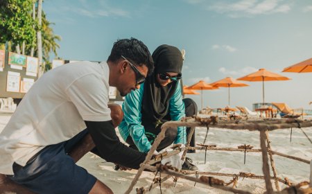 Sun Siyam Iru Fushi marks Earth Day with creativity, coral conservation