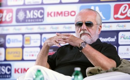 De Laurentiis celebrates in Maldives as Napoli reclaim Serie A top spot