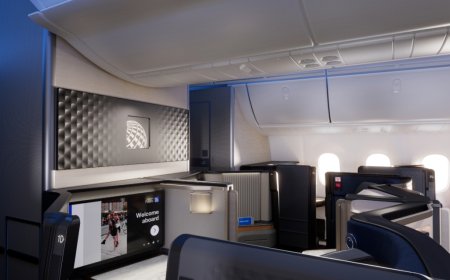 United Airlines Unveils New Interiors for International Flights