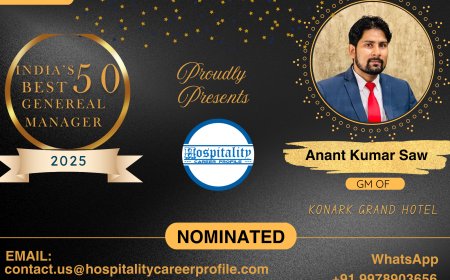 Anant Kumar Saw, GM of Konark Grand Hotel, Nominated for India’s 50 Best General Managers 2025
