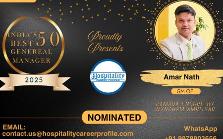 Amar Nath, GM of Ramada Encore by Wyndham Amritsar, Nominated for India’s 50 Best General Managers 2025