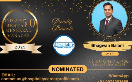 Bhagwan Balani, GM of ITC Maratha, Nominated for India’s 50 Best General Managers 2025