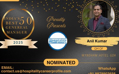 Anil Kumar, GM of Wyndham Hotel Goa, Nominated for India’s 50 Best General Managers 2025