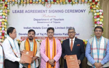 IHCL Expands Its Heritage Portfolio with the Signing of Taj Pushpabanta Palace in Agartala, Tripura