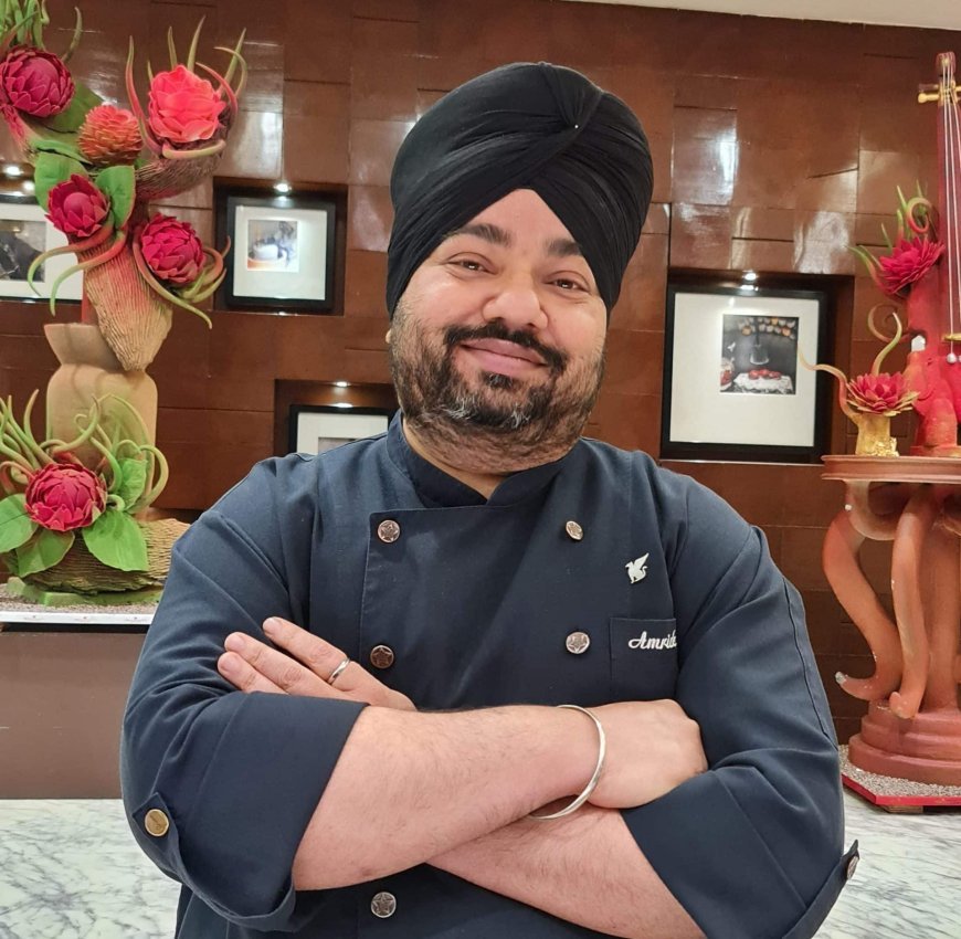 Chef Amrick Singh Joins JW Marriott Chandigarh as Executive Chef