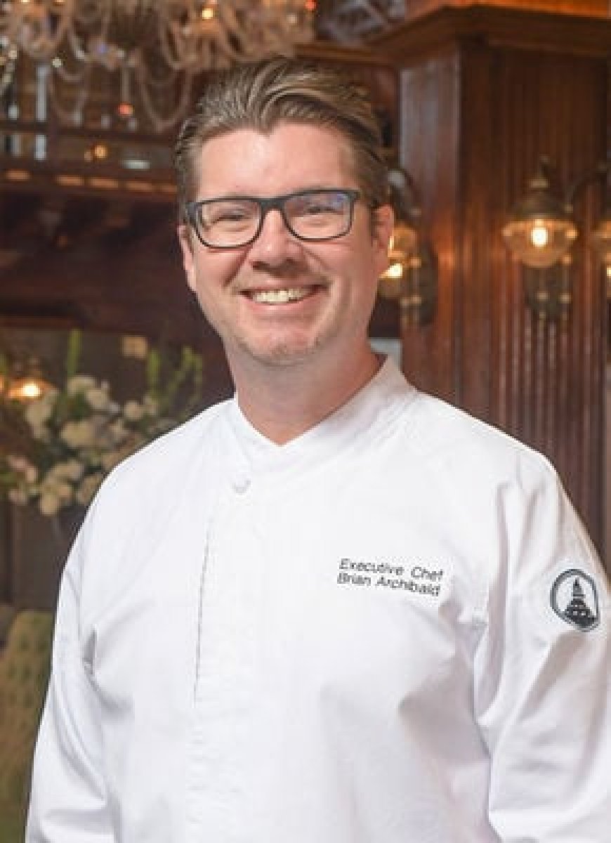 Brian Archibald has been appointed Executive Chef at Hotel Del Coronado