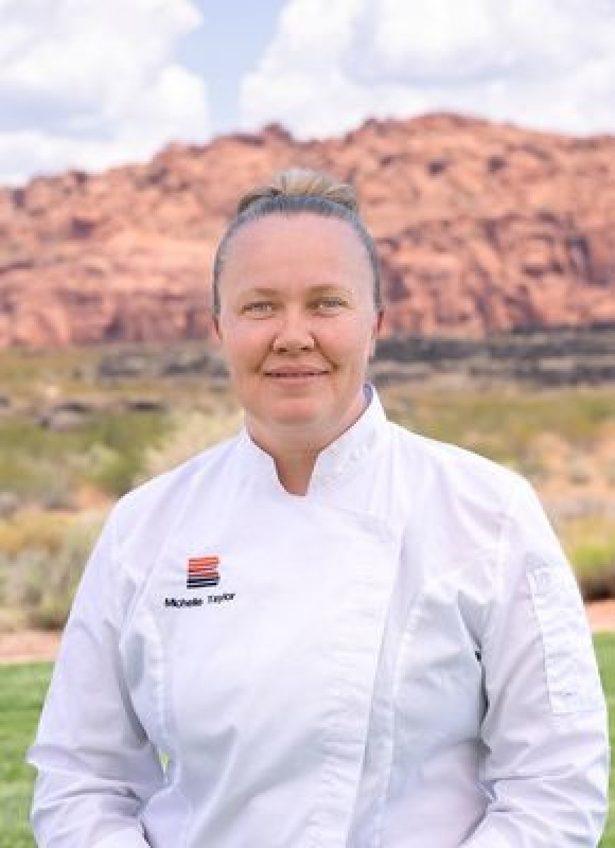 Michelle Taylor has been appointed Executive Pastry Chef at Black Desert Resort in Ivins