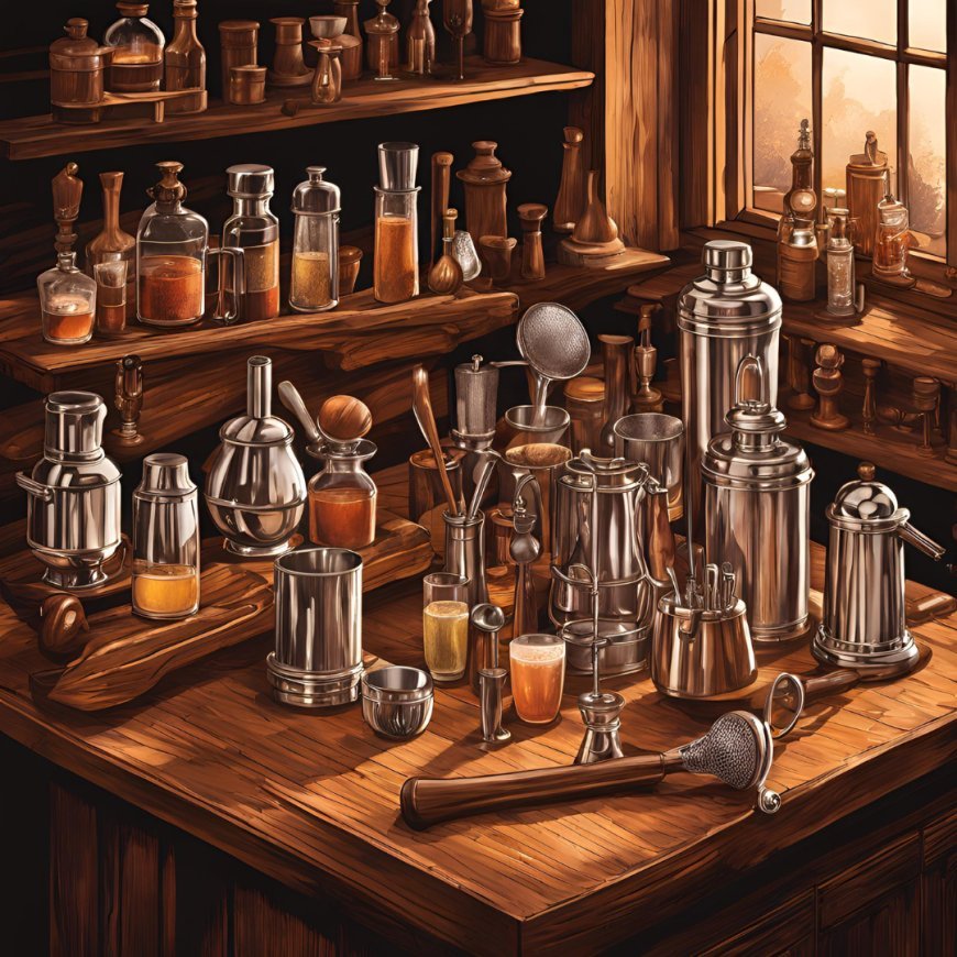 Types of Bar Utensils and Equipment Used
