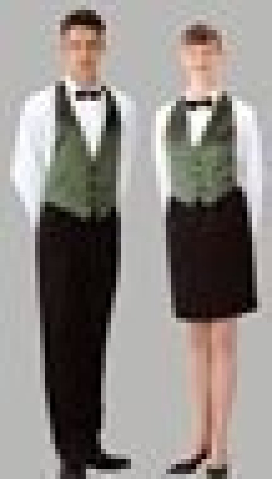 Proper Uniform of a Waiter in Restaurant or Hotel