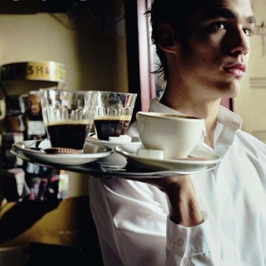 Tray Carrying Tips for Waiter or Server in Restaurant