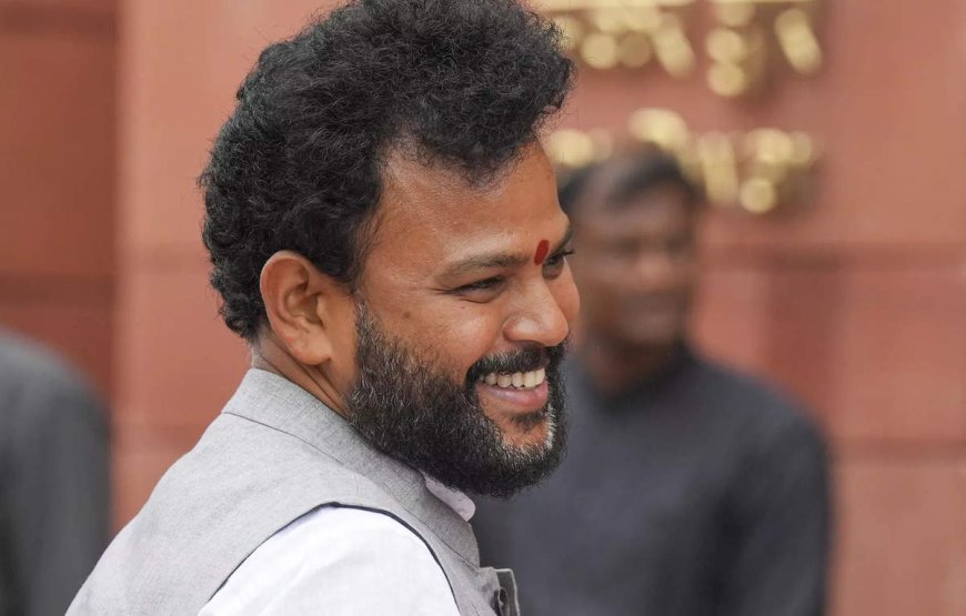Civil aviation min Ram Mohan Naidu