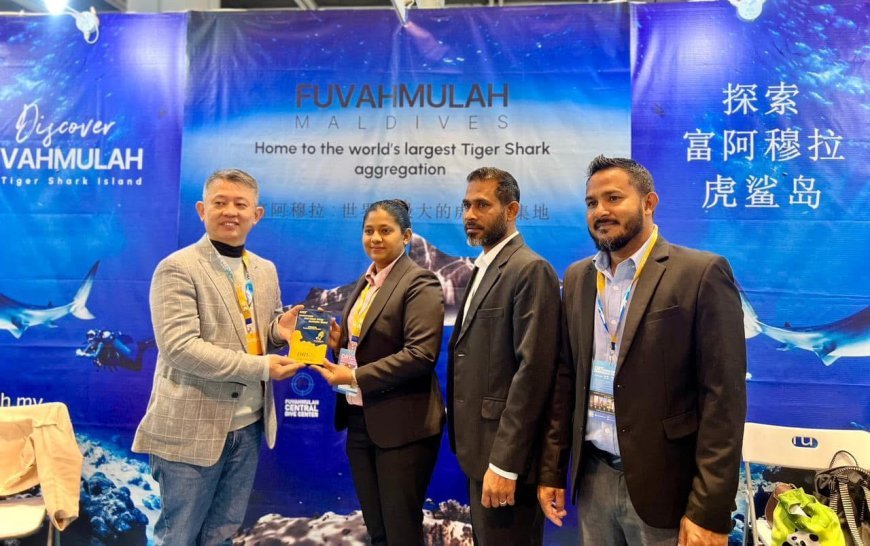 Fuvahmulah named Best Shark Diving Destination at Hong Kong DRT Show