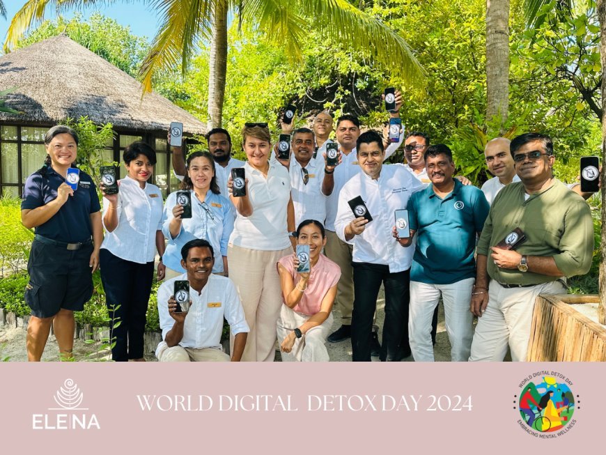 ELE|NA leads Maldives in celebrating global movement for digital mindfulness