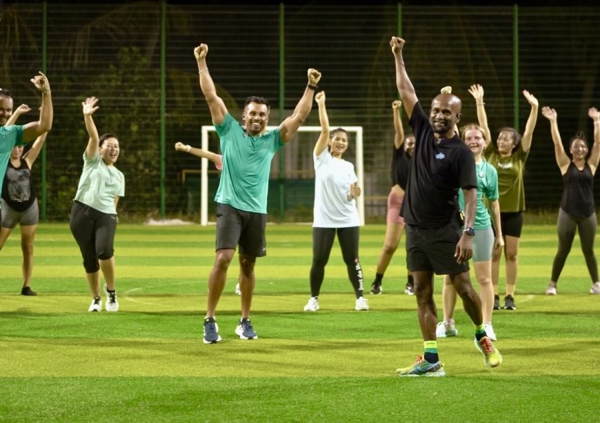 Pullman Maldives Maamutaa certifies recreation team in fitness programmes