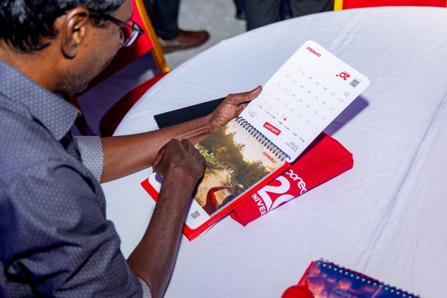 Ooredoo Maldives’ innovative 2025 Calendar blends culture and digital engagement