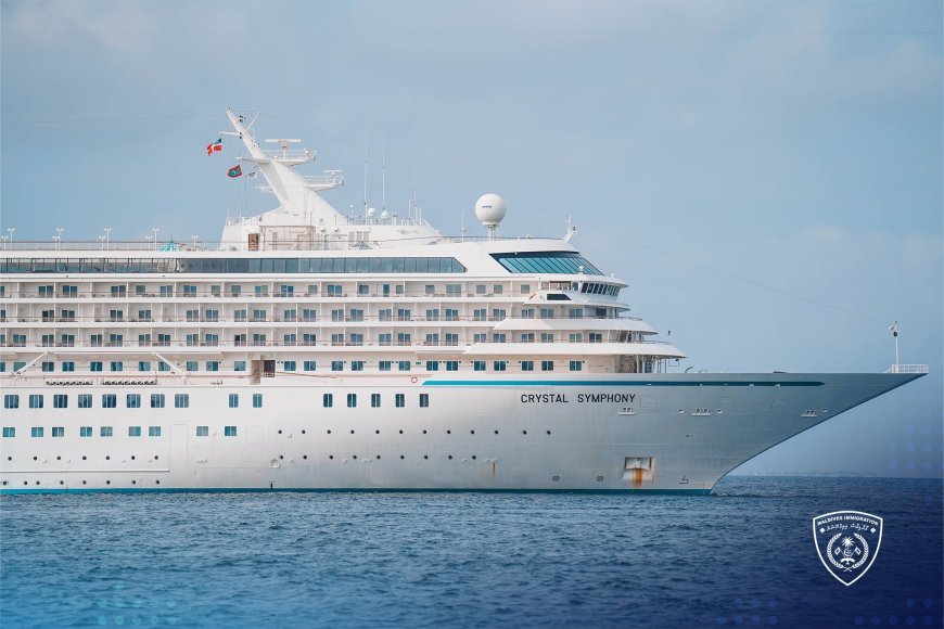 Maldives welcomes over 600 on 2025’s first cruise ship